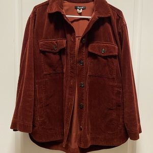 Madewell yorkway shirt jacket size small excellent condition